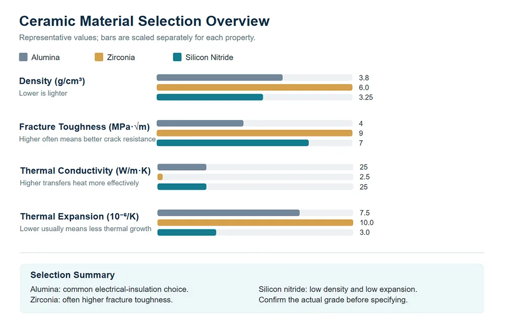 Ceramic Material Selection Overview Ceramic Material Selection Overview