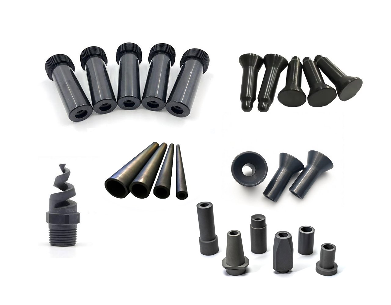 Custom Silicon Nitride Flow-Control Nozzle