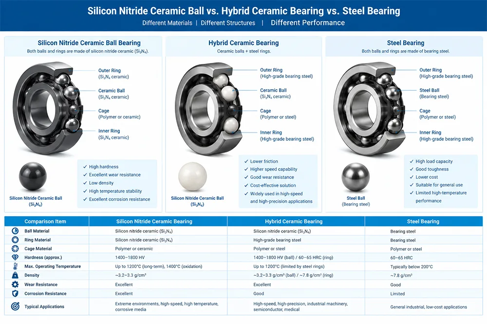 silicon-nitride-ceramic-bearing-components