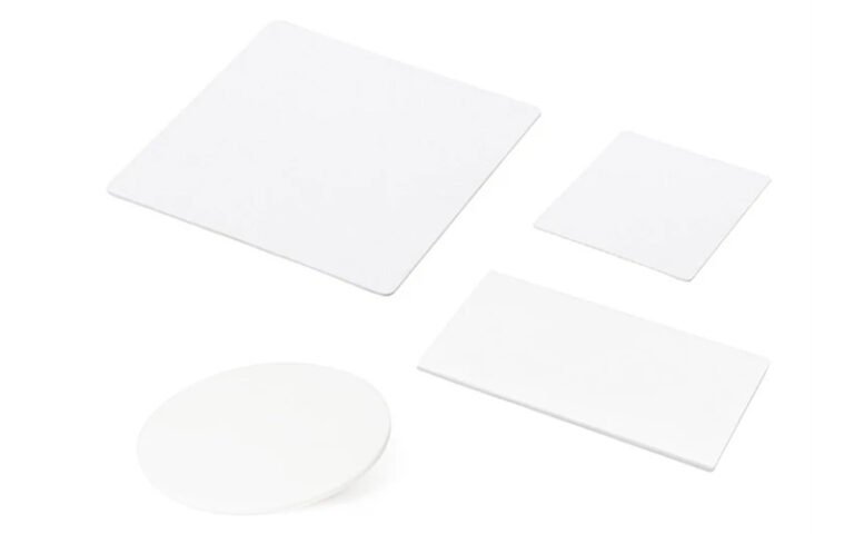 A 20-millimeter thick alumina ceramic plate
