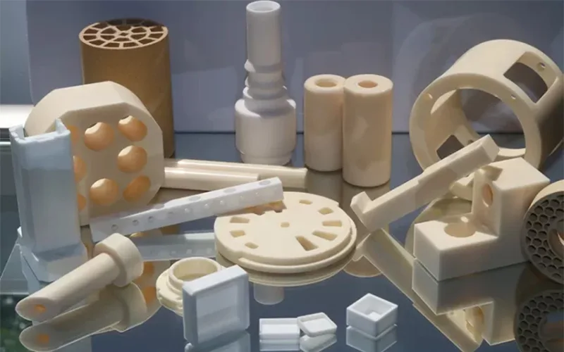 Why are advanced ceramics increasingly being used in precision industrial components